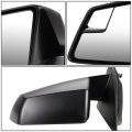 Gm1320475 Factory Style Driver Left Side Mirror Manual Folding Power Adjust Blind Spot Glass Compatible With Gmc Acadia 13-15