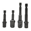 9-pieces Hex Shank Socket Adaptor With Magnetic Bit Holder Adapter Set Electric Impact Driver Drill