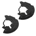 Brake Dust Shields For 2005 To 2010 Jeep Grand Cherokee And 2006 Commander 2 Piece Set Backing Plate
