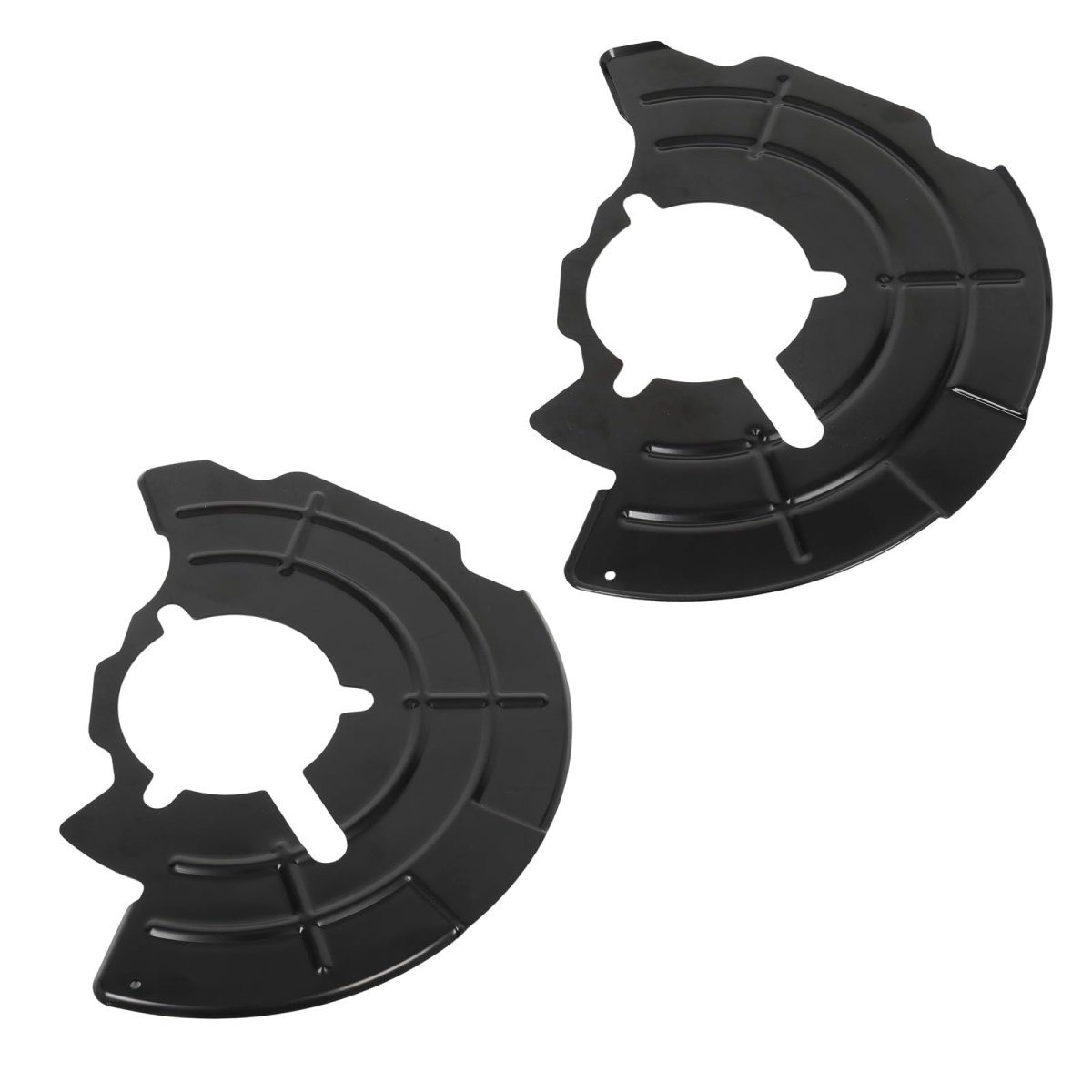 Brake Dust Shields For 2005 To 2010 Jeep Grand Cherokee And 2006 Commander 2 Piece Set Backing Plate