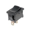 Rocker Switch Black Plastic Single Pole 10a Door Mount Push Button On Off Alx-pau-mm-85968-cl360a50 12v Universal Replacement 