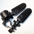 Smt-1 1 4 Highway Radical Flame Foot Pegs Clamps Mounting Bracket Compatible With Triumph Rocket 3 2300cc B00ry9x1jw