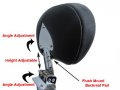 Detachable Adjustable Sissy Bar W Backrest Luggage Rack For 00 Yamaha V-star 1100