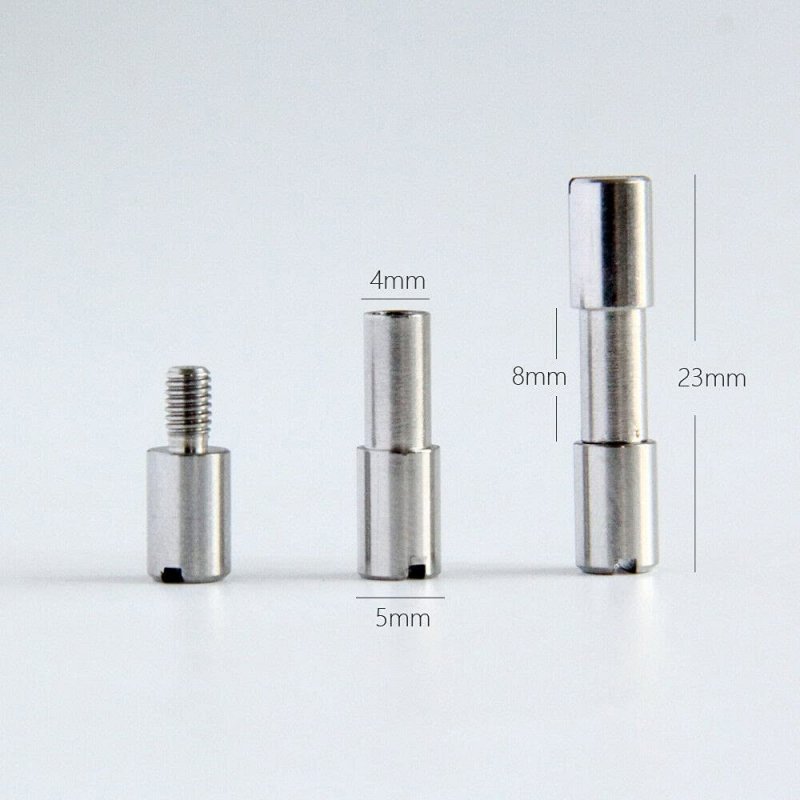10pcs Stainless Steel Corby Knife Handle Pin Rivets Fastening Screws Bolts