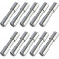 10pcs Stainless Steel Corby Knife Handle Pin Rivets Fastening Screws Bolts 