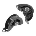 2 Pcs Front Left And Right Engine Motor Mount Set Replacement For Honda Civic L4 1992-2000 Del Sol 1993-1997 A4090 A4089 