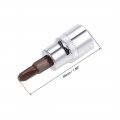 Uxcell 3 8 Drive X Ph3 Phillips Bit Socket S2 Steel Bits Cr-v Sockets 48mm Length For Hand Use Only 2pcs