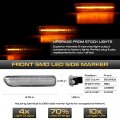 Vipmotoz Full Led Strip Side Marker Lights Fender Parking Lamps Compatible With 1999-2003 Bmw 3 Series E46 323ci 323i 325ci