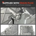 A-premium Engine Oil Pan Sump With Drain Plug Compatible Ford Five Hundred 2005-2007 Freestyle Mercury Montego V6 3 0l