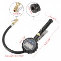 X Autohaux 3 To00psi Portable Digital Tire Pressure Gauge Inflator Quick Clip Inflated Deflation With Lever 3 Type Air Intake