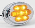 Clearance Light Led Surface Oval 3 In L 
