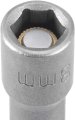 Fixinus Quick-change Nut Driver Bit 1 4 Hex Shank 8mm Magnetic Socket Metric Impact Drill 65mm Length