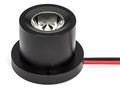 High Intensity Led Spotlight Black Housing Warm White 