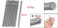 Uxcell 10pcs 5mm Dia Round Shank Phillips Screwdriver Bit Gray X Ph2 100mm