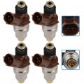 Fuel Injector Ocpty 4 Pcs 2 Holes Replacement Injectors Engine Part Fit For 1996000 Toyota 4runner 7l 1996-1998 T100 1995-2000
