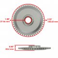 Caltric Starter Clutch Gear 3 49t Compatible With Yamaha Viking 700 Yxm700 4x4 2023