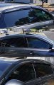 Premium 3d Wavy Sport Black Window Visor Rain Guard Deflector Compatible For 2023 2024 Honda Accord 11th Gen
