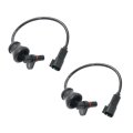 Rear Abs Speed Sensor Pair For Gmc Terrain 2010 2011 2012 2013 2014 2015 Driver And Passenger Side Female Connector 25913456 