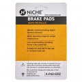 Niche Brake Pad Set For Kawasaki Concours 1000 43082-1062 43082-1123 Front Rear Semi-metallic