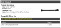 Front Driveshaft Compatible With 2007-2010 Jeep Commander 3 7l V6