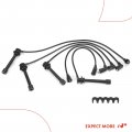 A-premium Ignition Spark Plug Wires Set Of 5 Compatible With Nissan 240sx 1991 1992 1993 1994 L4 2 4l Replace 671-4195