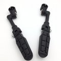 Smt Motorcycle Black Long Angled Adjustable Peg Mounting Kit Footpeg Foot Rest For V-star Roadstar Suzuki Boulevard Equipped