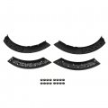 Wflnhb 4pcs Rear Passenger Side And Driver Wheelhouse Molding Fender-flares Replacement For 2020 2021 Explorer