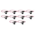 14 Gauge Fuse Holder Awg Inline With 30 Amp Atc Blade Fuses 10-pack