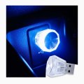Usb Car Led Atmosphere Lights 2pcs Auto Interior Roof Night Light Portable Mini Decoration Romantic Ambient Lamp Plug And Play 
