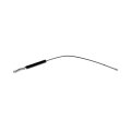 Parking Brake Cable For Ram 1500 2011 To 2018 Black Rubber Outer Sleeve Front Position Replaces 55398314ab 