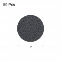 Uxcell 1-inch Hook And Loop Sanding Disc Wet Dry Silicon Carbide 80 Grit 50 Pcs
