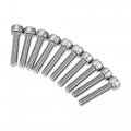 Uxcell 8-32x3 4 Hex Socket Head Cap Screw Bolts 304 Stainless Steel Polished 25pcs