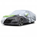 Waterproof Car Covers Replace For 2007-2023 Honda Accord 6 Layers All Weather Custom-fit Cover With Zipper Door Windproof Bands 