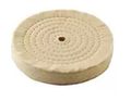 Enkay Extra Thick Spiral Sewn Buffing Wheel 6-inch 80 Ply 3-pack 
