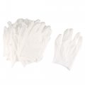 Ladies Cotton Jewelry Coin Inspection Work Gloves White 10 Pairs 
