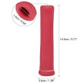 4 Pcs Red Spark Plug Wire Boots 1800 Degree Heat Shield Protector Sleeve For Car
