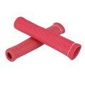 4 Pcs Red Spark Plug Wire Boots 1800 Degree Heat Shield Protector Sleeve For Car