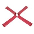 4 Pcs Red Spark Plug Wire Boots 1800 Degree Heat Shield Protector Sleeve For Car