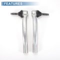 2pcs Front Outer Tie Rod Ends Kit Suspension Steering End For Toyota Sienna 2011-2019 Drag Link No Es800997 Es900998