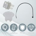 Sp20172 Flammable Vapor Sensor Kit For Rheem Ruud Richmond Water Heaters Fv Assembly With Ap13447-3 And Ap13450-3 Cap Plug 6 In