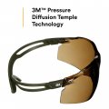 Securefit 3m Safety Glasses 500 Series 20 Pack Impact Rated Ansi Z87 Adjustable Ratchet Temples Sporty Protective Eyewear