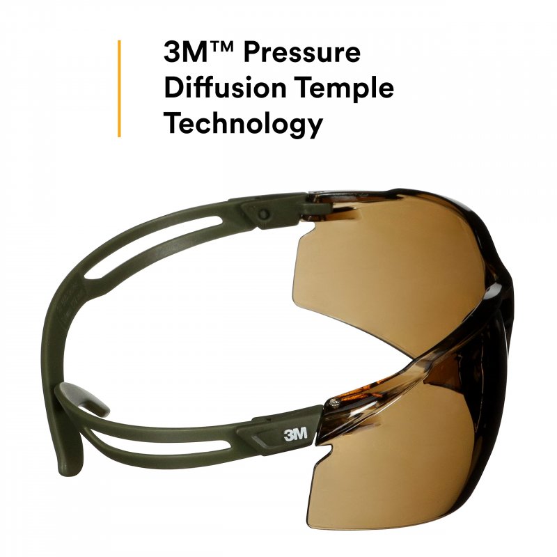 Securefit 3m Safety Glasses 500 Series 20 Pack Impact Rated Ansi Z87 Adjustable Ratchet Temples Sporty Protective Eyewear