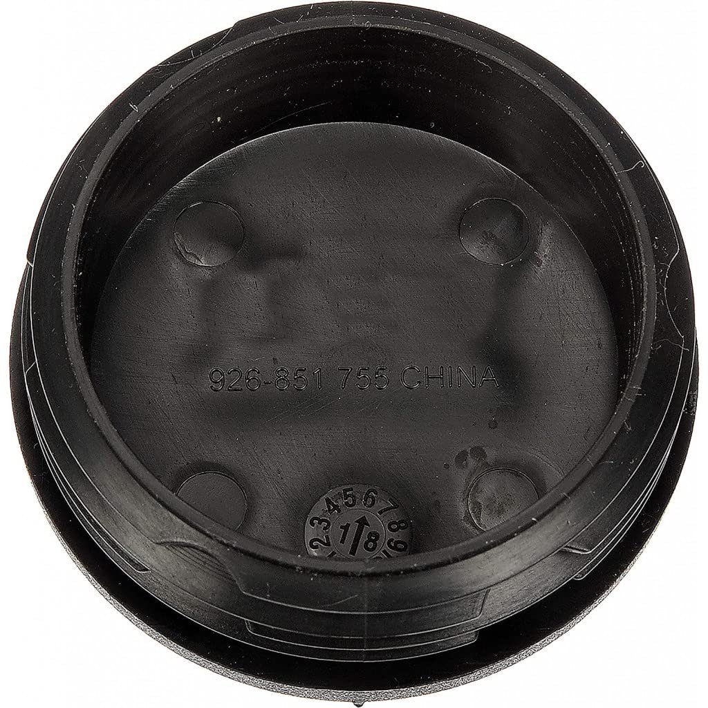 Frame Crossmember Plug For Chevy Silverado 1500 2004 To 2017 Black Plastic 76 5mm Outside Diameter 4 Piece Kit