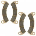 Caltric 2 Front Brake Pads For Polaris Rzr Xp Turbo Rzr 4 2016 2017-2021