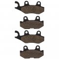 Niche Rear Right Brake Pad Set For Yamaha Viking Wolverine 1xd-25806-10-00 Organic 2 Pack