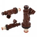 Uxcell 6pcs Vehicle Fuel Injector 23250-62040 For Toyota Tacoma Tundra 3 4l V6