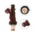 Uxcell 6pcs Vehicle Fuel Injector 23250-62040 For Toyota Tacoma Tundra 3 4l V6