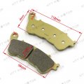 Httmt Disc Brake Pad Set For Sportster Custom Forty-eight Roadster Superlow