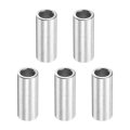 5pcs Aluminum Spacer 3 8 Od X 1 4 Id 15 16 Length Screw Standoff Bushing Plain Finish Unthreaded Round Metal For Screws Bolts 