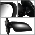 Ch1321328 Factory Style Passenger Right Side Mirror Manual Folding Power Adjust Heated Glass Compatible With Chrysler 200 11-13